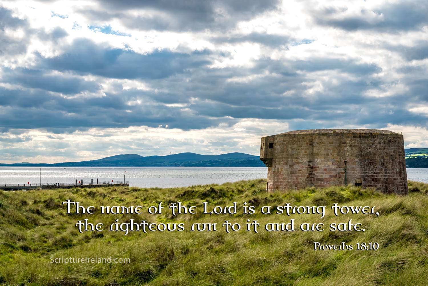 The Martello Tower, Magilligan Point, County Londonderry.